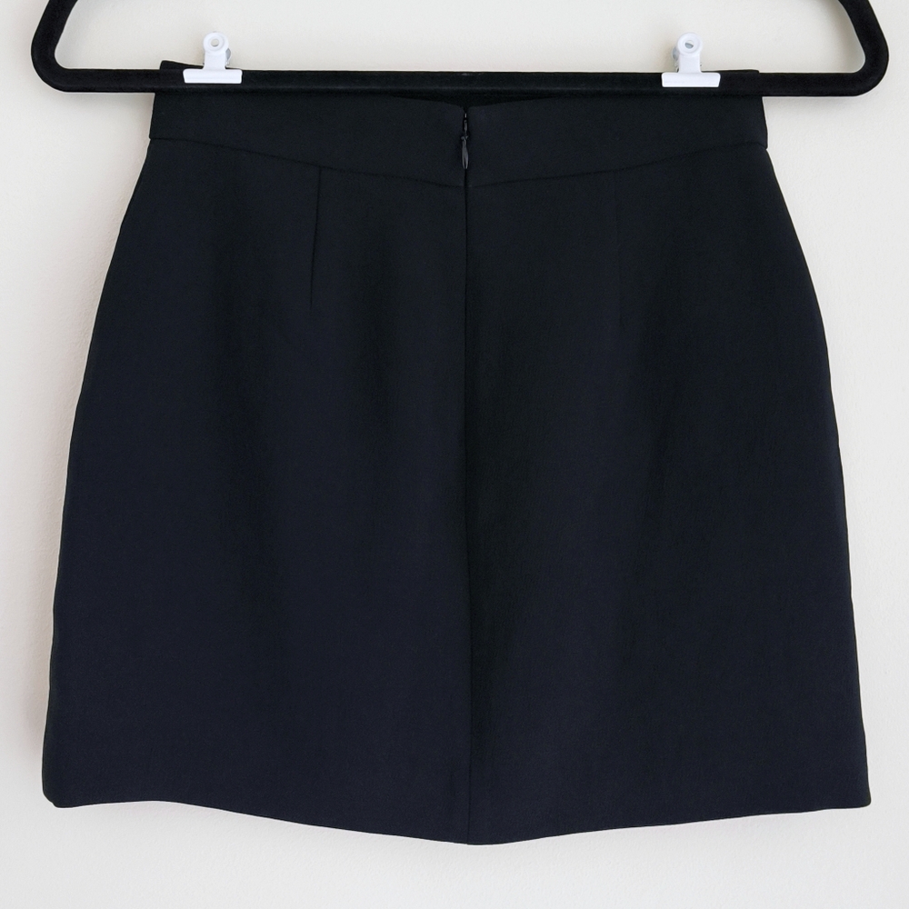Aritzia Wilfred Patio Mini Skirt in Black - Picture 4 of 7